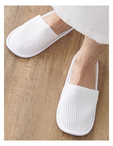 TOW-TC066-Waffle Mule Slippers 2